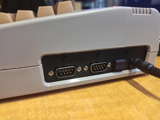 C64U 3 Button Side Panel Sealth.. (6x6x9) Tac Switches. 3D model thumbnail