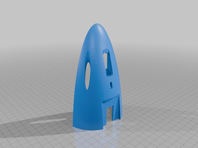 Universal FPV Mount Canopy for Nemesis 3D model thumbnail
