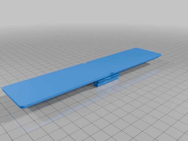 Daihatsu Terios Cabin air filter cover 3D model thumbnail
