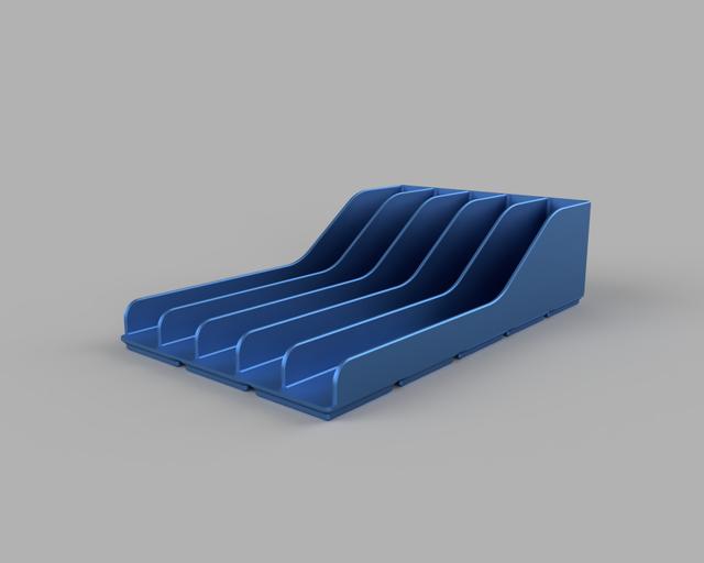 Gridfinity Pliers Rack 3D model thumbnail