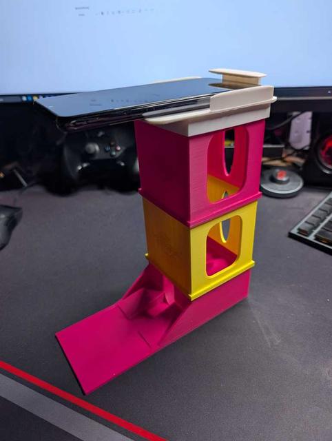 HITSTER Turm modular- Hitster tower stackable 3D model thumbnail