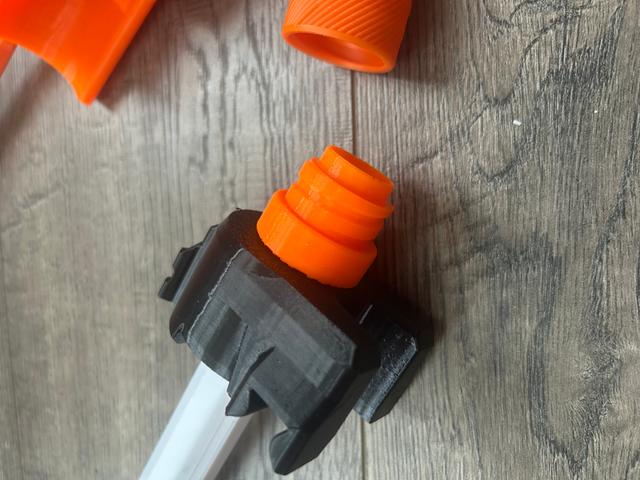 LHTCU - String Version - Silly Collet Muzzle For Printed Barrels 3D model thumbnail