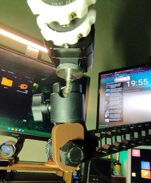 Tripod screw adapter for Adjustable Microphone Arm 3D model thumbnail