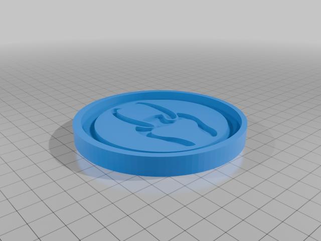 Loki Hero Coaster 3D model thumbnail