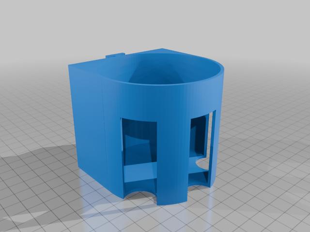 Bror Pegboard Custom Containers 3D model thumbnail
