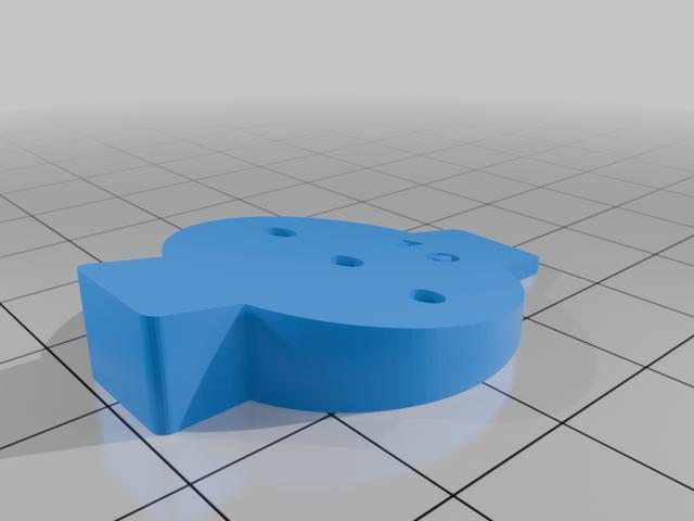 Overtaking camera mount for Toyota Corolla Axio/Fielder (E140) 3D model thumbnail