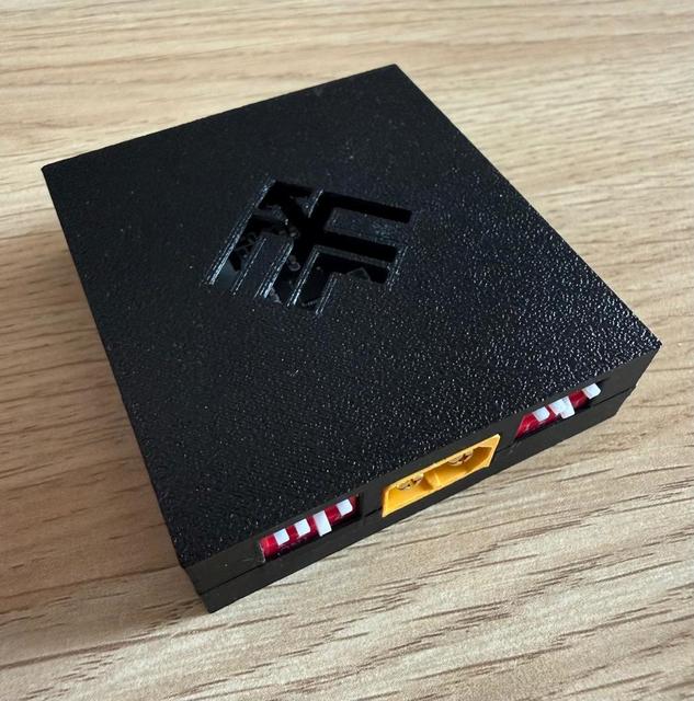 Charging board box 3D model thumbnail