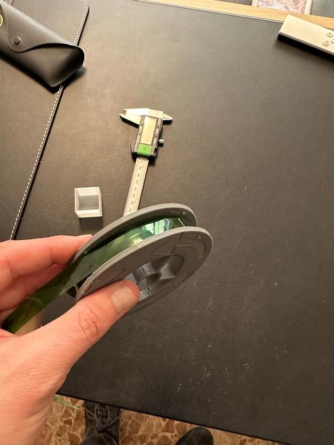 Recreator Spool for wide stripes and recreated filament. 3D model thumbnail