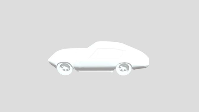 Jensen Interceptor Fast+Furious 6 for 3Dprinting 3D model thumbnail