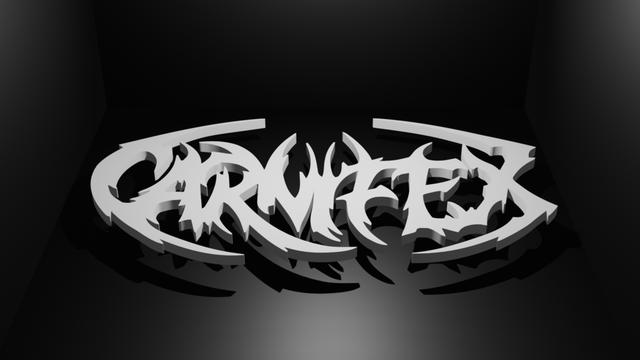 Carnifex logo 3D model thumbnail