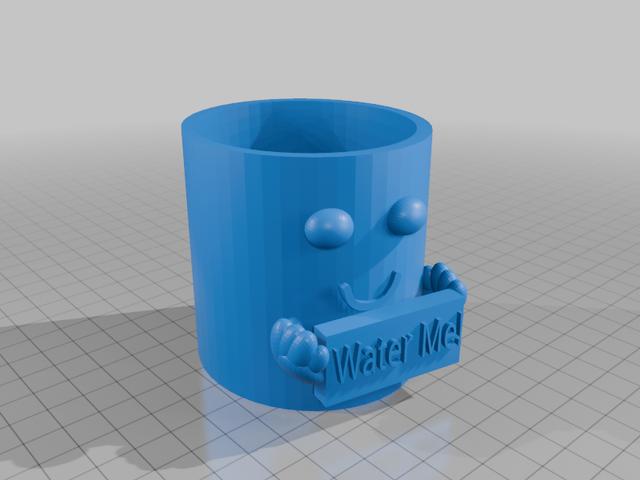 Happy Pot 3D model thumbnail