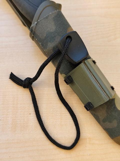 Firestarter Holder for Mora Companion 3D model thumbnail