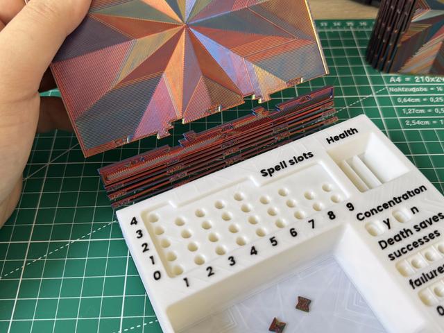 D&D Tracker Book - Split for Smaller Printers 3D model thumbnail