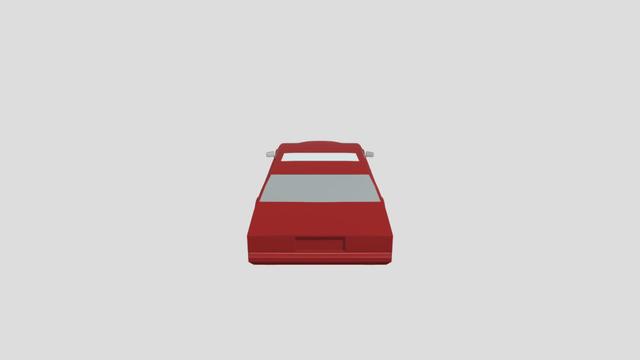 Aston Martin Lagonda lowpoly for 3D-printing 3D model thumbnail