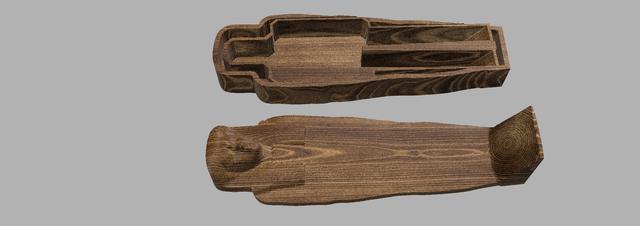 Coffin/Storage box for Dummy 13 3D model thumbnail