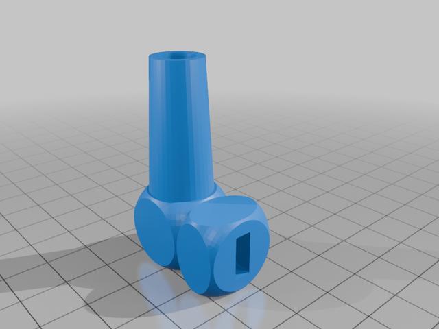 14mm Vape Adapter 3D model thumbnail