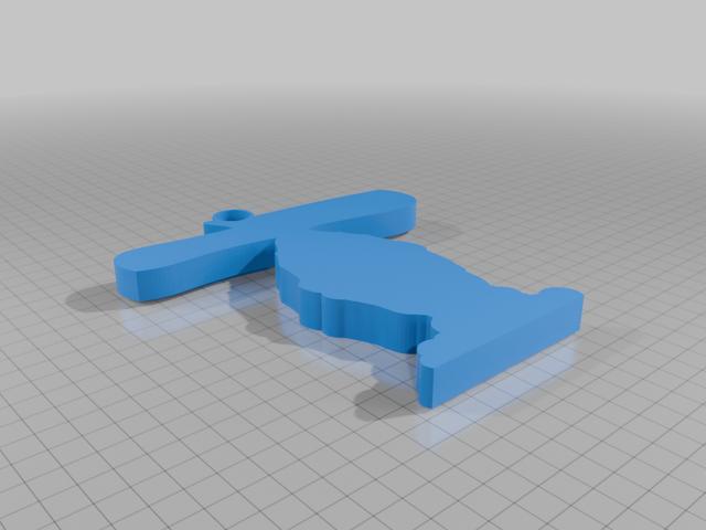 fear the charge rhino 3D model thumbnail