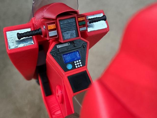AKIRA motorcycle  Added Details 3D model thumbnail