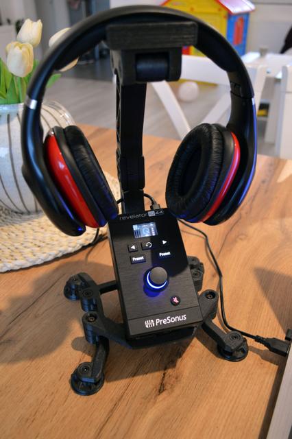 PreSonus Revelator IO44 stand for Headphone Stand - Industrial 3D model thumbnail