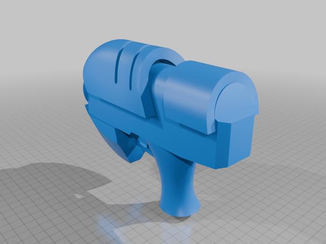 Plazma Burst 2 Pistol c-01p 3D model thumbnail