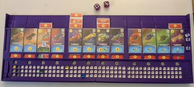 Space Base Game Board Holder 3D model thumbnail