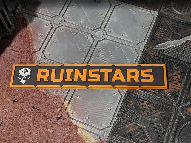 Ruinstars 2nd Edition 6" Ruler/Gauge 3D model thumbnail