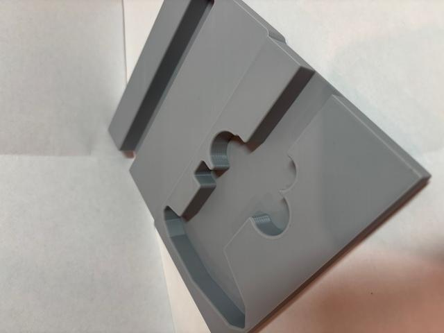 Simple Gridfinity Caliper Holder (2 Parts + Not Stackable) 3D model thumbnail