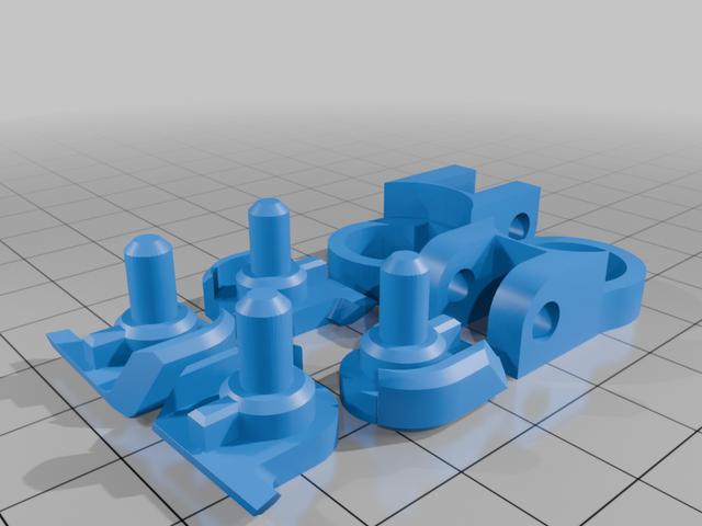 TR-02 Core architecture - Type II - TORSO SIN TORNILLOS - SCREWLESS TORSO 3D model thumbnail