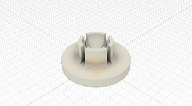 Quick Clamp Head 3D model thumbnail