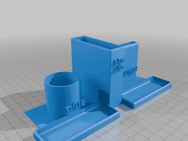 bed tool tray  3D model thumbnail