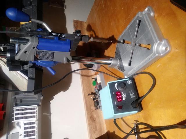 Heat Set Insert Press - Dremel Adapter 3D model thumbnail