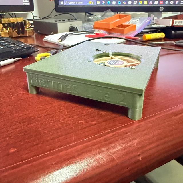 Hermes Lite 2 60x60x15mm Fan Cooling Platform 3D model thumbnail