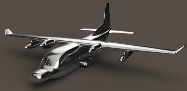 CASA C-212 & Marine Patrol "Platypus"  varient  3D model thumbnail