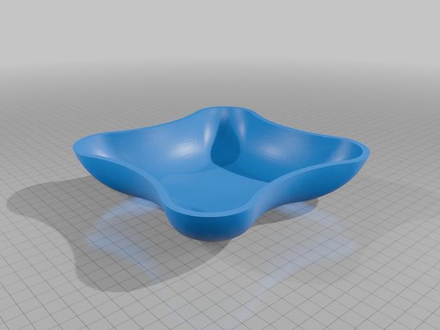 Bol double courbure 3D model thumbnail
