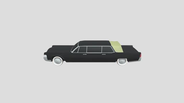 Lincoln Continental Landaulet 1964 lp 3Dprinting 3D model thumbnail