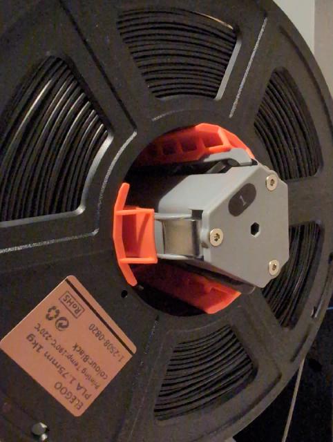 73mm filament spool adaptor for Flashforge AD5X printers 3D model thumbnail