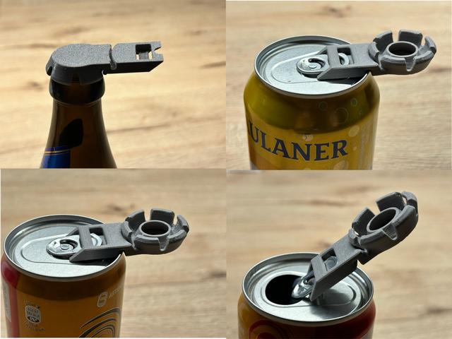 Bottlecap - Tinopener  / Flaschendeckel 3D model thumbnail