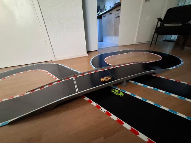 Carrera hybrid bridge long  3D model thumbnail
