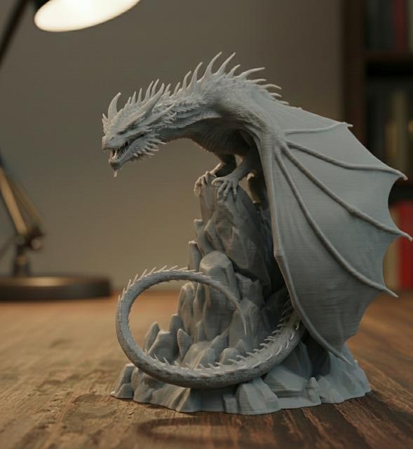 Hungarian Horntail Dragon 3D model thumbnail
