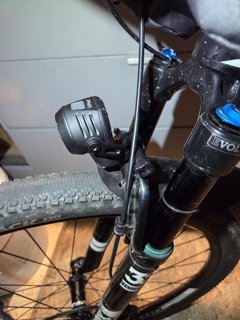 Fox 32 / Gopro mount / lupina Nano mount / Ultracycling / fork mount 3D model thumbnail