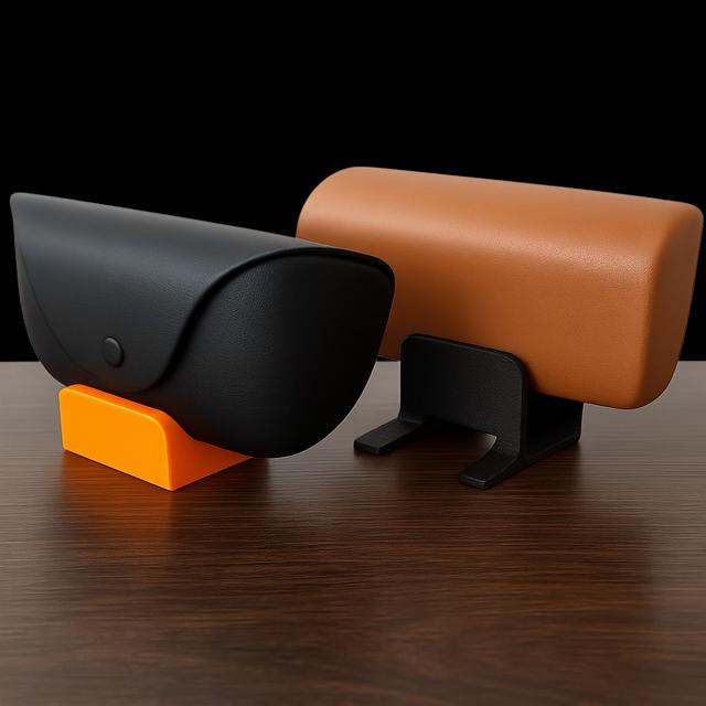 RayBan Meta Glasses Holder/Charger with Support 3D model thumbnail