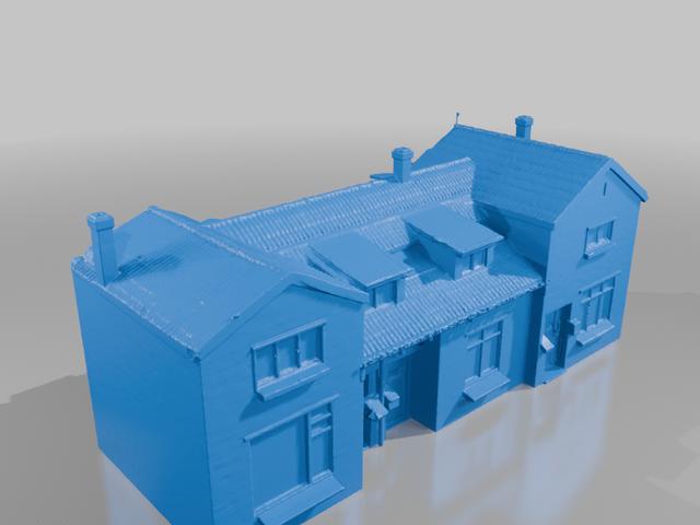 Some of the houses I lived in (Sneek) 3D model thumbnail