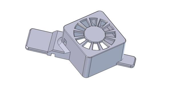 U1 Driver Cooler 3D model thumbnail