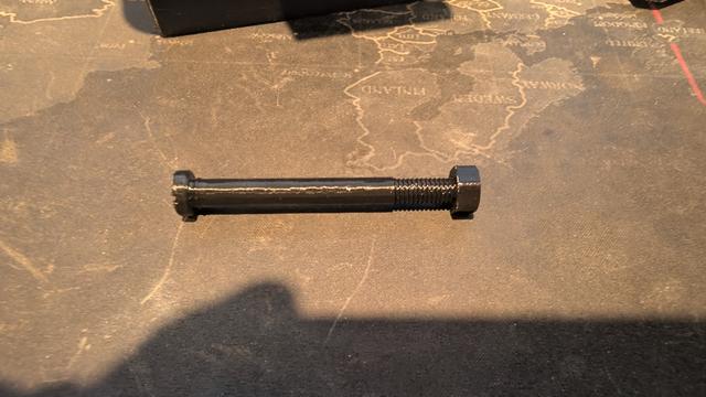 M6 Threaded pin 3D model thumbnail