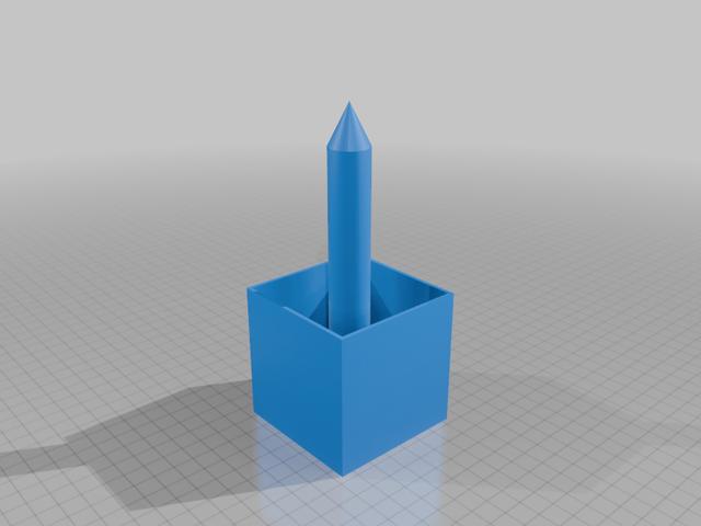 Yard stand 3D model thumbnail