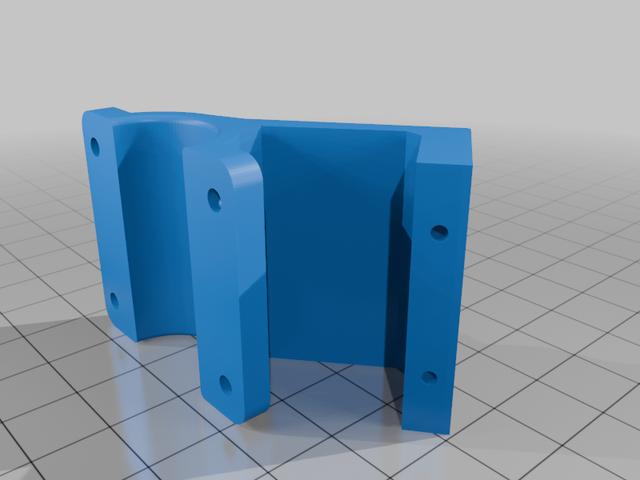 Moki  Radial Engine -  connector holder 3D model thumbnail