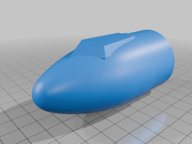Centuri PNC-160 with cockpit for Shuttle KC-6 3D model thumbnail