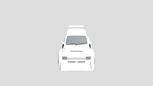 MG Metro-6R4 Group-B lowpoly for 3D-printing 3D model thumbnail