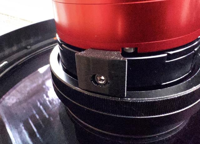Shallow Knob for Starizona RASA 8 Filter Drawer 3D model thumbnail