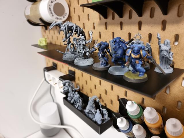 Shelf for IKEA Skadis 3D model thumbnail